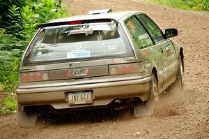 Nick Lyle / Kevin Dobrowolski Honda Civic Si on SS1, Crossroads I.