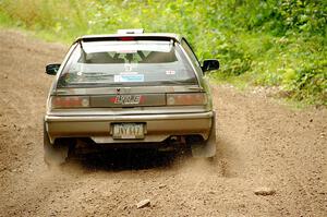 Nick Lyle / Kevin Dobrowolski Honda Civic Si on SS1, Crossroads I.