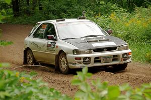 Aidan Hicks / John Hicks Subaru Impreza Wagon on SS1, Crossroads I.