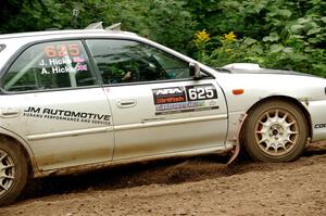 Aidan Hicks / John Hicks Subaru Impreza Wagon on SS1, Crossroads I.