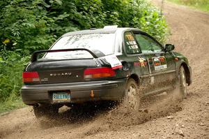 Kristian Rue / Mark Rue Subaru Impreza 2.5RS on SS1, Crossroads I.