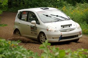 Nick Bukky / Bryce Proseus Honda Fit on SS1, Crossroads I.