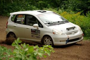 Nick Bukky / Bryce Proseus Honda Fit on SS1, Crossroads I.