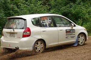 Nick Bukky / Bryce Proseus Honda Fit on SS1, Crossroads I.