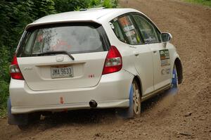 Nick Bukky / Bryce Proseus Honda Fit on SS1, Crossroads I.