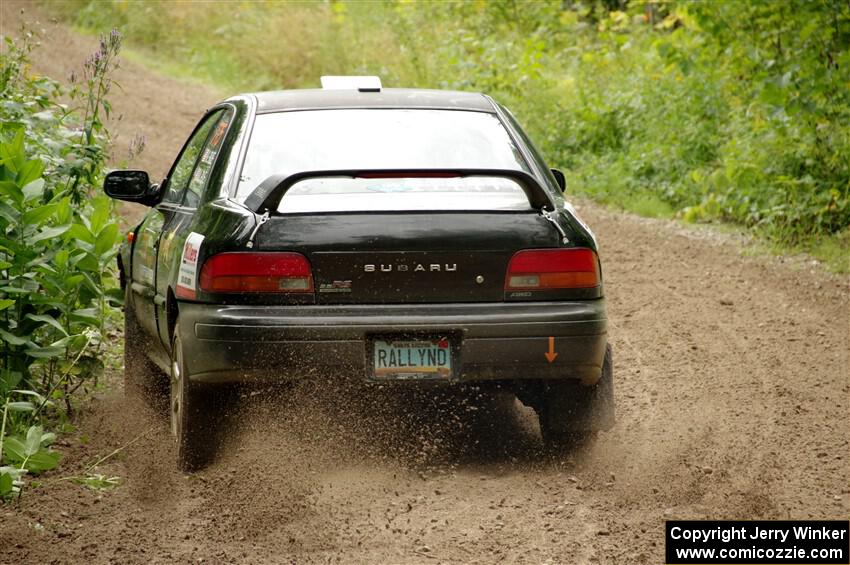 Kristian Rue / Mark Rue Subaru Impreza 2.5RS on SS1, Crossroads I.