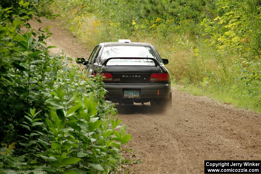 Kristian Rue / Mark Rue Subaru Impreza 2.5RS on SS1, Crossroads I.