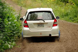 Nick Bukky / Bryce Proseus Honda Fit on SS1, Crossroads I.