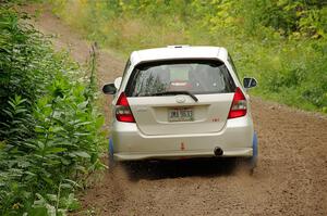 Nick Bukky / Bryce Proseus Honda Fit on SS1, Crossroads I.