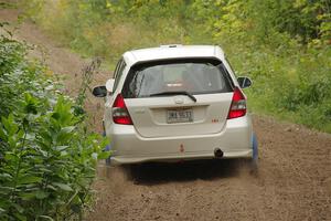 Nick Bukky / Bryce Proseus Honda Fit on SS1, Crossroads I.