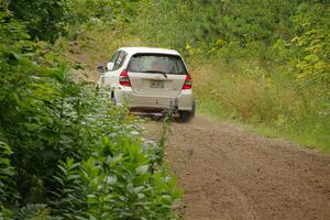 Nick Bukky / Bryce Proseus Honda Fit on SS1, Crossroads I.