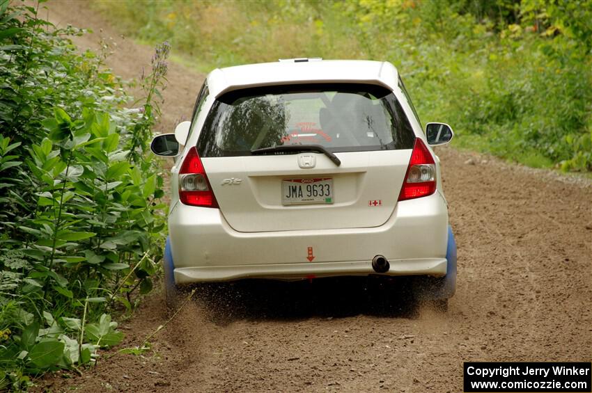 Nick Bukky / Bryce Proseus Honda Fit on SS1, Crossroads I.