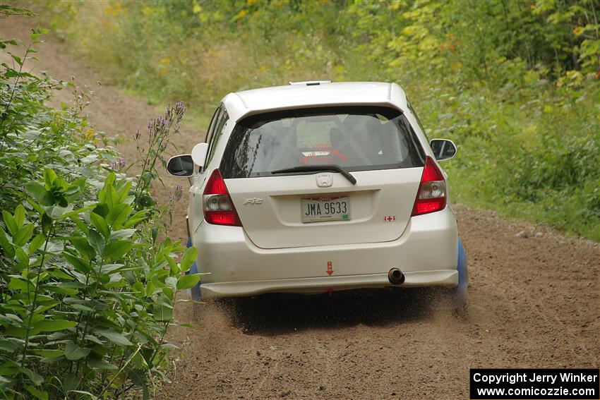 Nick Bukky / Bryce Proseus Honda Fit on SS1, Crossroads I.