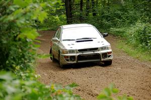 Madelyn Tabor / Sophia McKee Subaru Impreza 2.5RS on SS1, Crossroads I.