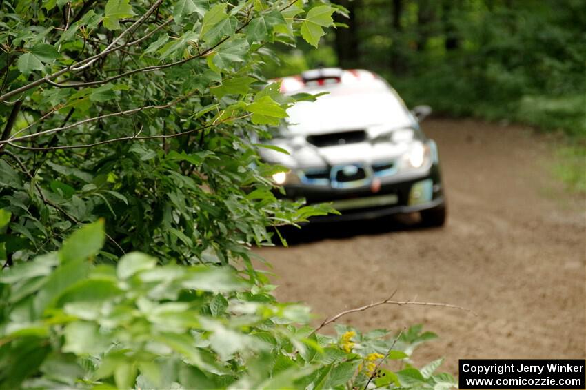 Matt James / Jackie James Subaru Impreza on SS1, Crossroads I.