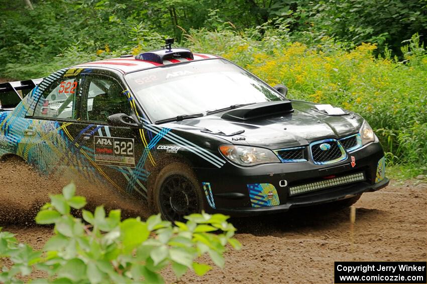 Matt James / Jackie James Subaru Impreza on SS1, Crossroads I.