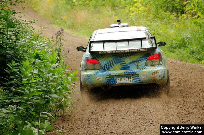 Matt James / Jackie James Subaru Impreza on SS1, Crossroads I.