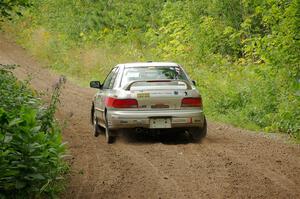 Madelyn Tabor / Sophia McKee Subaru Impreza 2.5RS on SS1, Crossroads I.