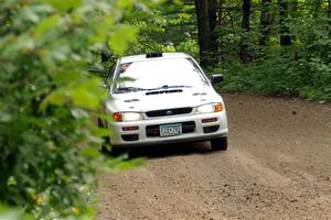 Jack Nelson / Isaac Zink Subaru Impreza on SS1, Crossroads I.