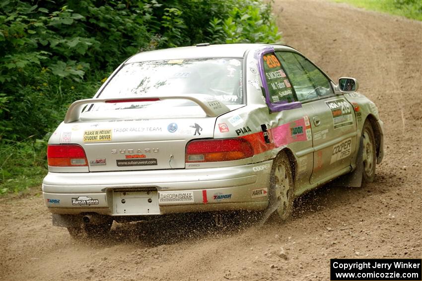 Madelyn Tabor / Sophia McKee Subaru Impreza 2.5RS on SS1, Crossroads I.