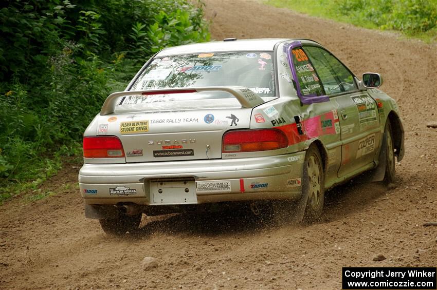 Madelyn Tabor / Sophia McKee Subaru Impreza 2.5RS on SS1, Crossroads I.