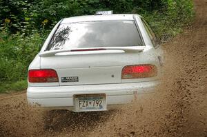 Jack Nelson / Isaac Zink Subaru Impreza on SS1, Crossroads I.