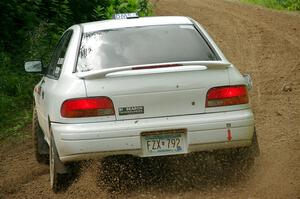 Jack Nelson / Isaac Zink Subaru Impreza on SS1, Crossroads I.