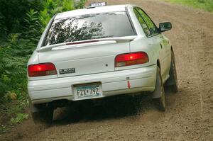 Jack Nelson / Isaac Zink Subaru Impreza on SS1, Crossroads I.