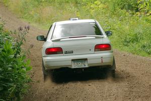 Jack Nelson / Isaac Zink Subaru Impreza on SS1, Crossroads I.