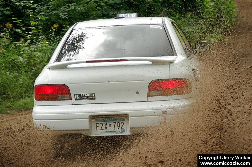 Jack Nelson / Isaac Zink Subaru Impreza on SS1, Crossroads I.