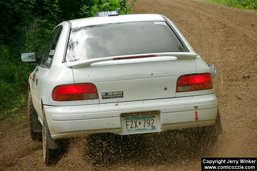 Jack Nelson / Isaac Zink Subaru Impreza on SS1, Crossroads I.