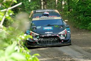 Ken Block / Alex Gelsomino Hyundai i20 WRC on SS5, Crossroads II.