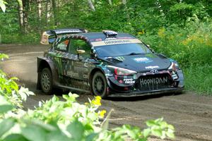 Ken Block / Alex Gelsomino Hyundai i20 WRC on SS5, Crossroads II.