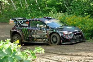 Ken Block / Alex Gelsomino Hyundai i20 WRC on SS5, Crossroads II.