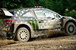 Ken Block / Alex Gelsomino Hyundai i20 WRC on SS5, Crossroads II.