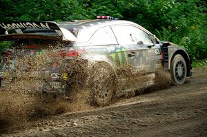 Ken Block / Alex Gelsomino Hyundai i20 WRC on SS5, Crossroads II.