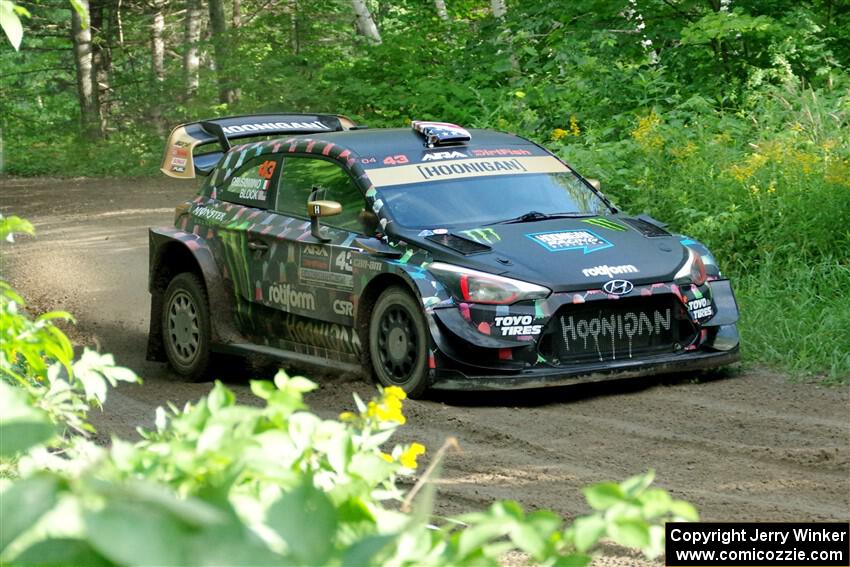 Ken Block / Alex Gelsomino Hyundai i20 WRC on SS5, Crossroads II.