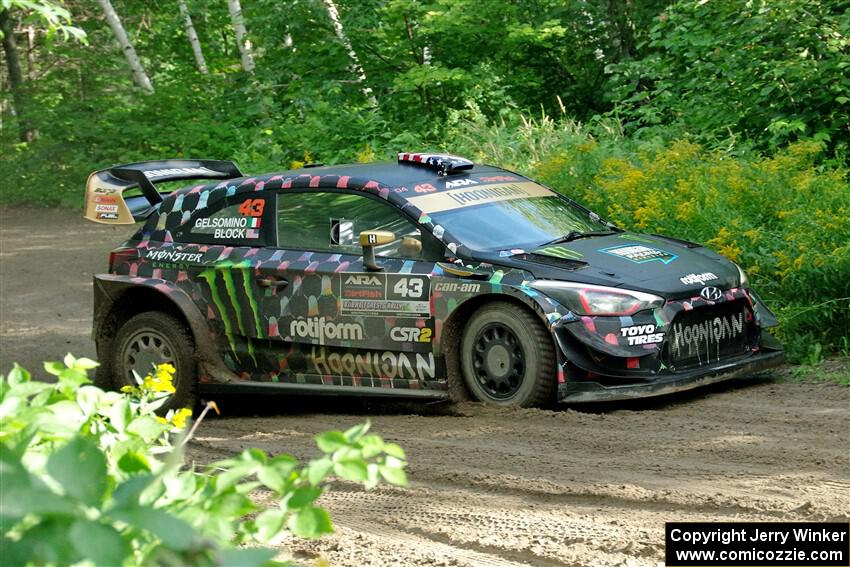 Ken Block / Alex Gelsomino Hyundai i20 WRC on SS5, Crossroads II.