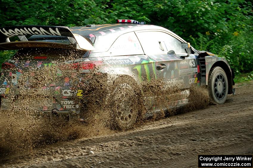 Ken Block / Alex Gelsomino Hyundai i20 WRC on SS5, Crossroads II.