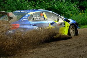 Travis Pastrana / Rhianon Gelsomino Subaru WRX STi on SS5, Crossroads II.