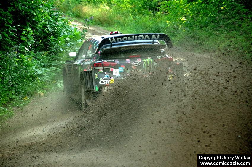 Ken Block / Alex Gelsomino Hyundai i20 WRC on SS5, Crossroads II.