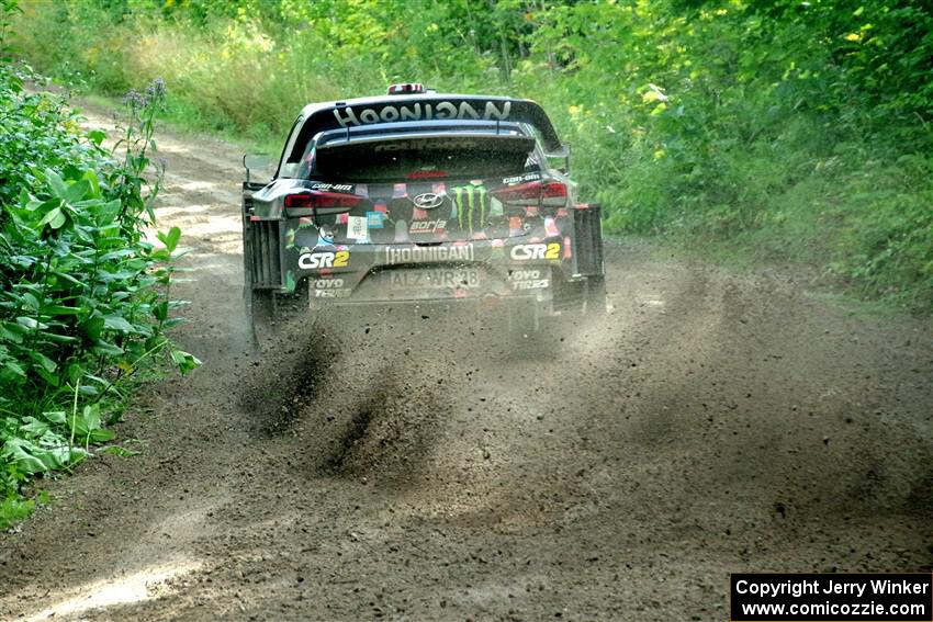 Ken Block / Alex Gelsomino Hyundai i20 WRC on SS5, Crossroads II.