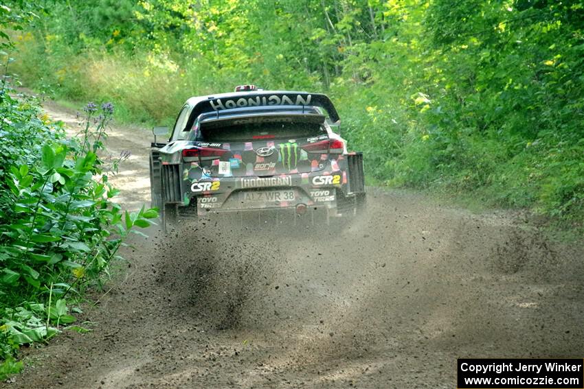 Ken Block / Alex Gelsomino Hyundai i20 WRC on SS5, Crossroads II.