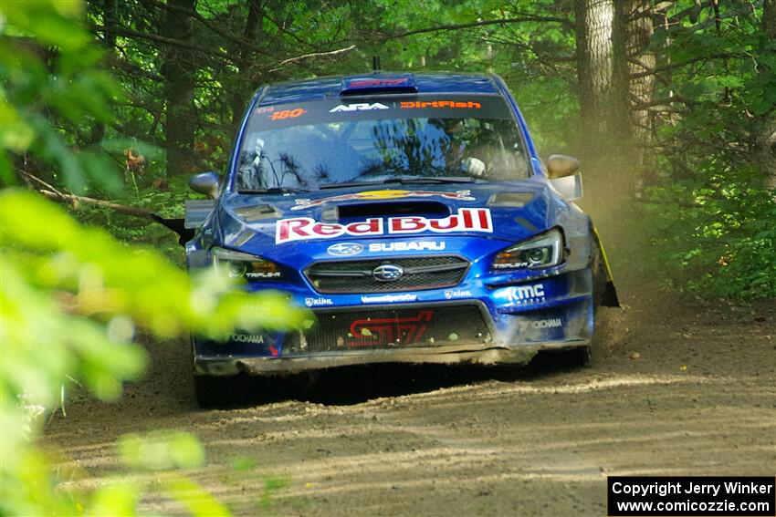 Brandon Semenuk / Keaton Williams Subaru WRX STi on SS5, Crossroads II.