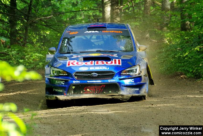 Brandon Semenuk / Keaton Williams Subaru WRX STi on SS5, Crossroads II.