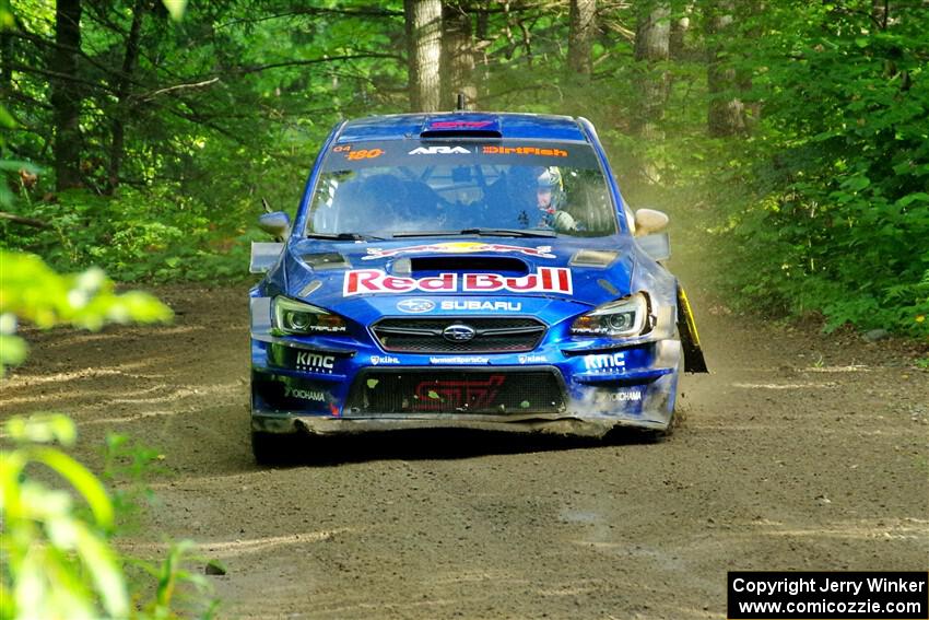 Brandon Semenuk / Keaton Williams Subaru WRX STi on SS5, Crossroads II.