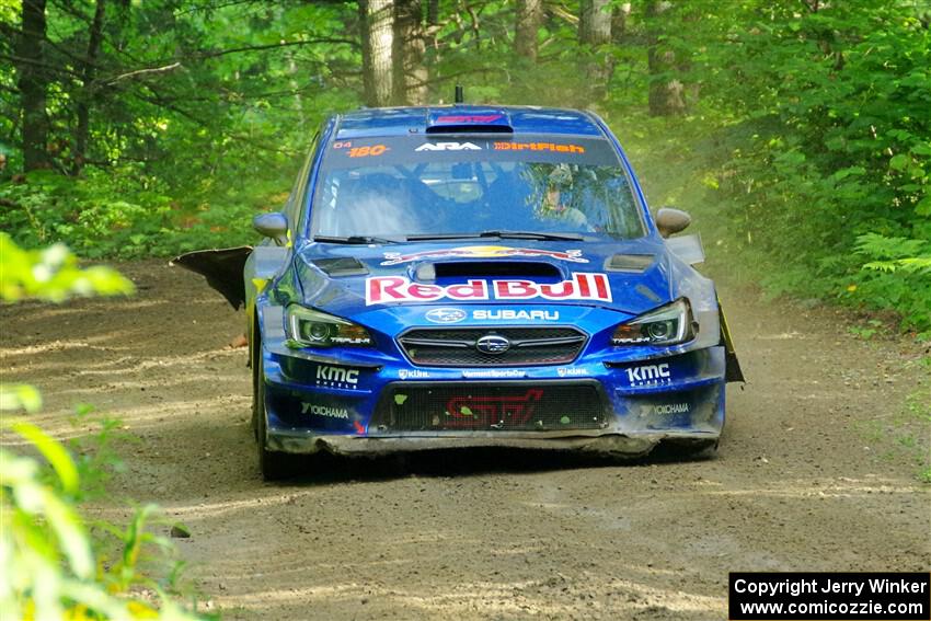 Brandon Semenuk / Keaton Williams Subaru WRX STi on SS5, Crossroads II.