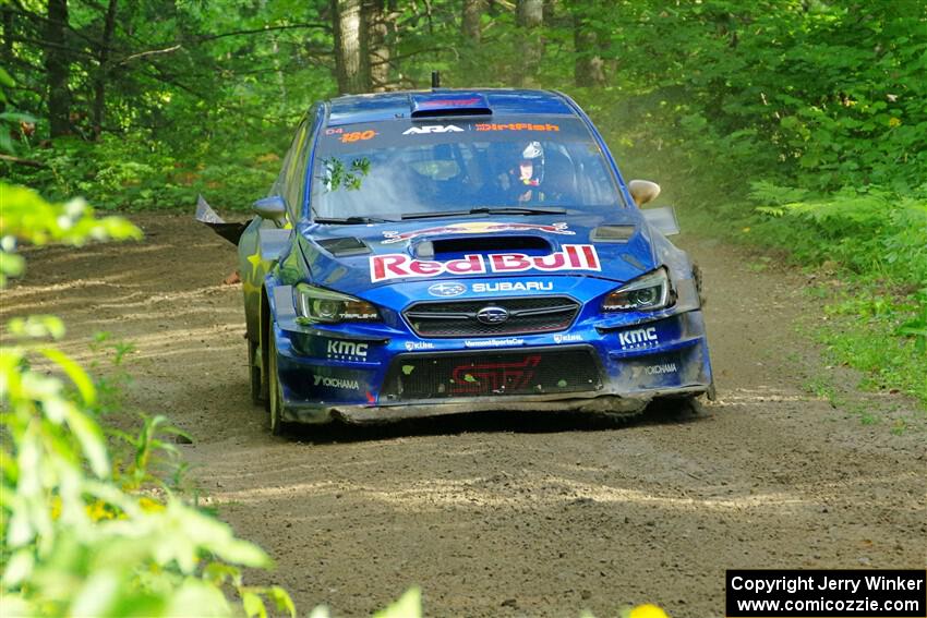 Brandon Semenuk / Keaton Williams Subaru WRX STi on SS5, Crossroads II.