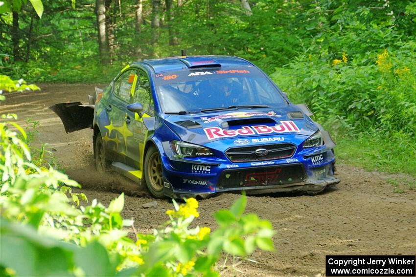 Brandon Semenuk / Keaton Williams Subaru WRX STi on SS5, Crossroads II.