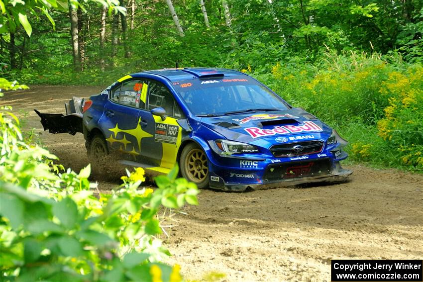 Brandon Semenuk / Keaton Williams Subaru WRX STi on SS5, Crossroads II.